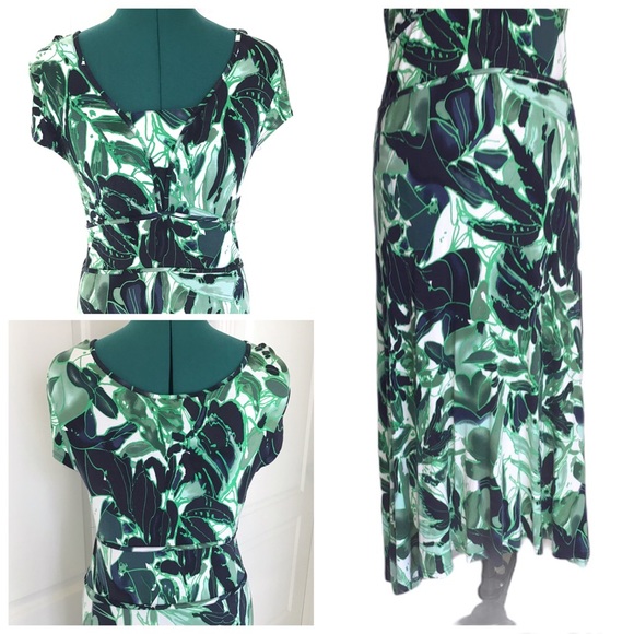 Click Collection Medium Floral Print Midi Dress - Picture 3 of 8